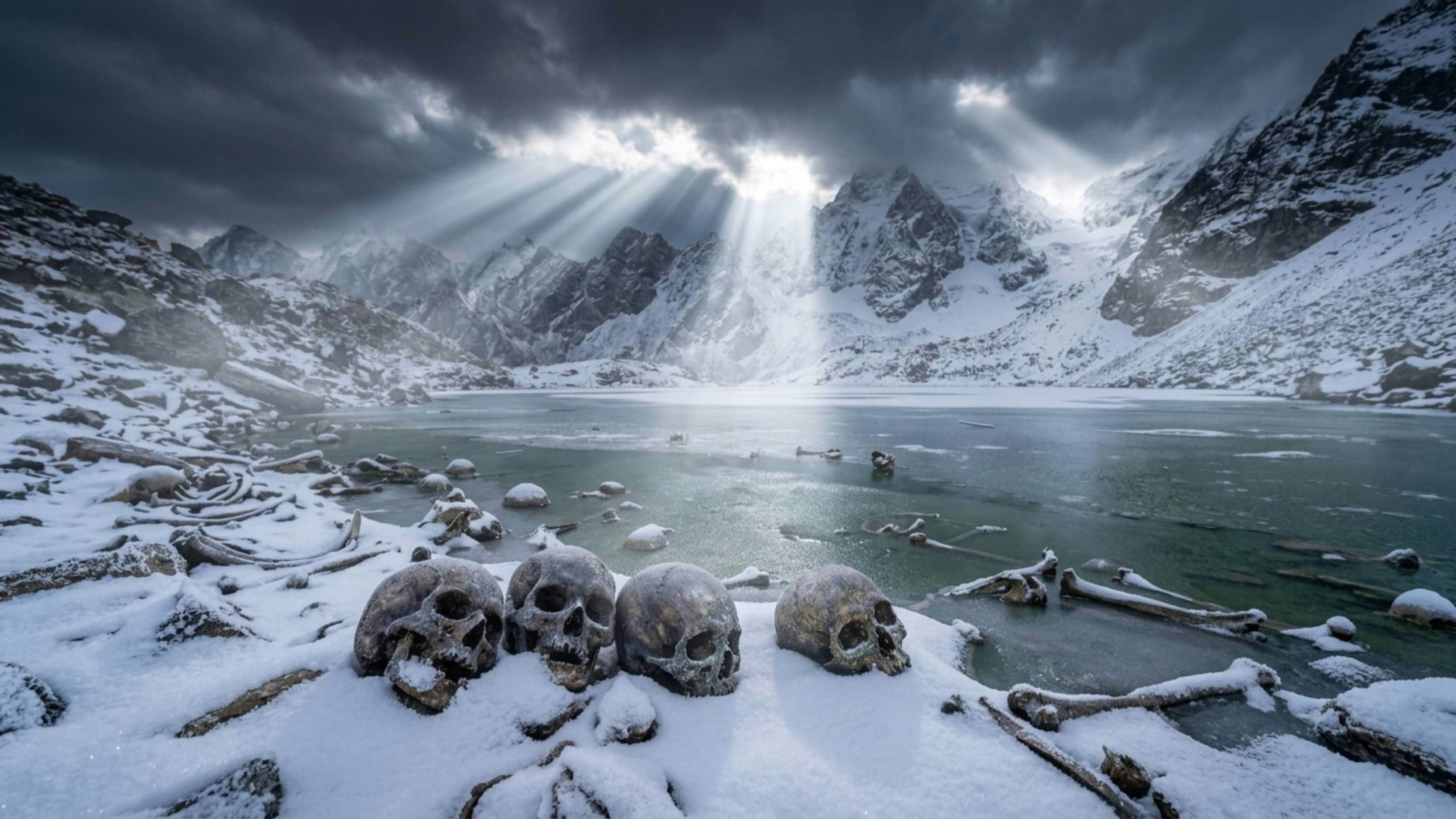 Lake of Skeletons Roopkund Lake In Chamoli Uttarakhand Mystery