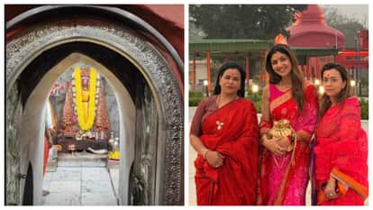Shilpa Shetty seeks divine blessings at Tripurasundari Shaktipeeth shares serene moments from temple visit