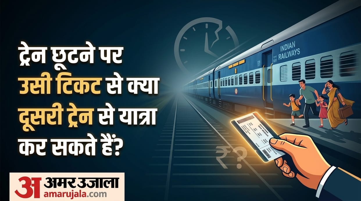 Missed Train Rules: If I missed the train can I travel on another train using the same ticket