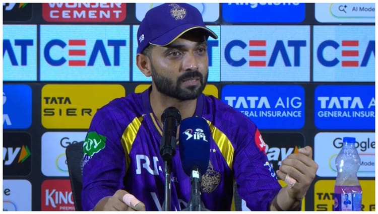 IPL 2026: लगातार हारों के बीच अजिंक्य रहाणे को मिली बधाई, KKR के कप्तान का जवाब बना चर्चा का विषय; जानें मामला