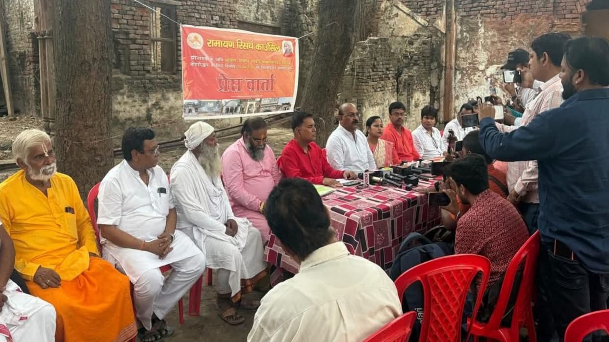 Bihar News: Shilapujan on Janaki Navami for 834-year-old Shriram Janaki Math, heritage conservation drive