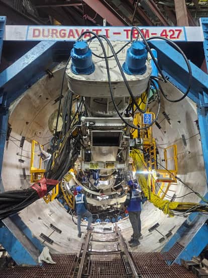 Bhopal Metro's Underground Work Picks Up Pace: Tunnel Being Constructed 75 Feet Below Ground; First Time in th