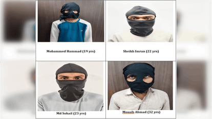 चार आरोपी गिरफ्तार