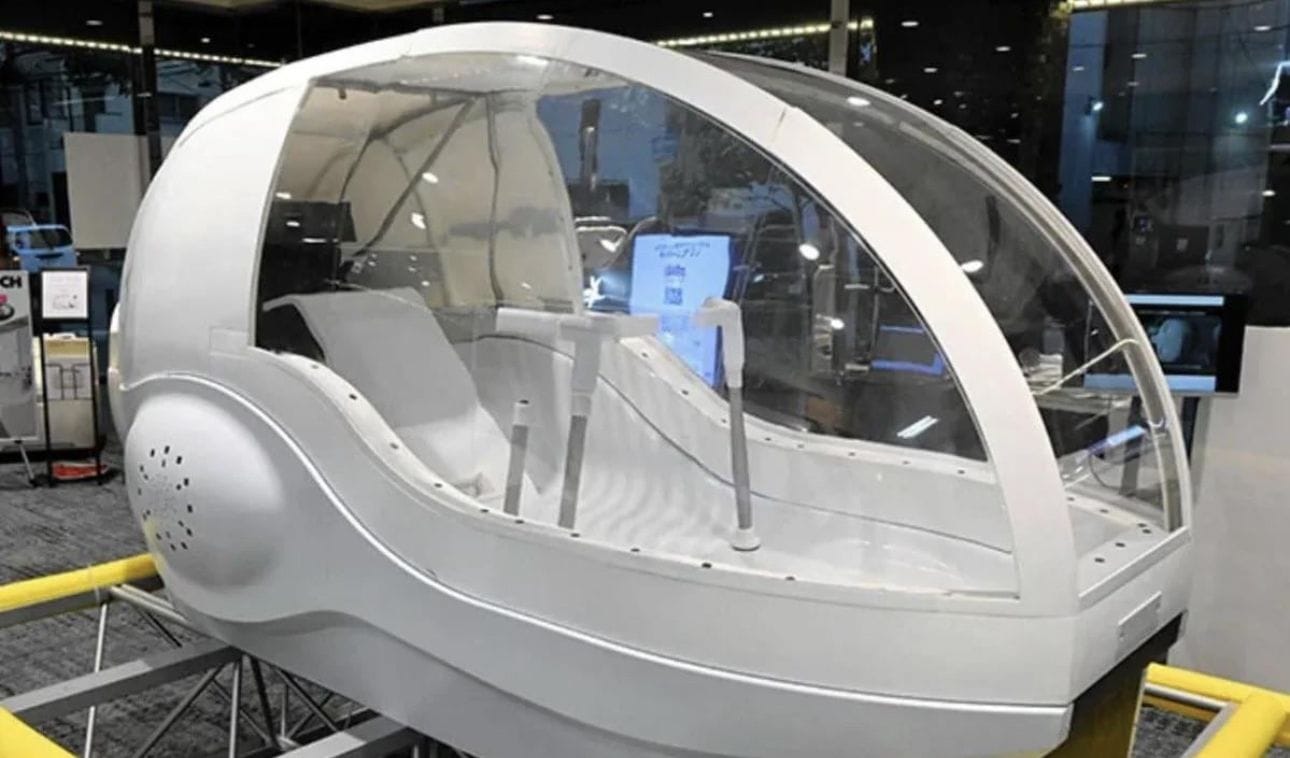 Japan unveils futuristic 'human washing machine' that cleans and relaxes you in 15 minutes