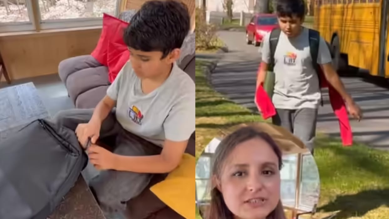Viral Video Instagram Video Indian Woman Shares What Is There In American Students School Bag
