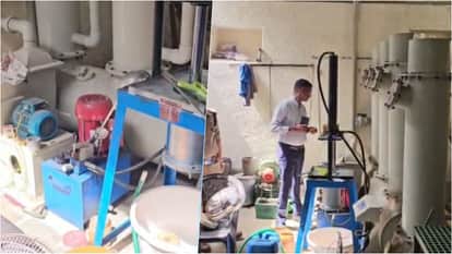 Agar Malwa News: Raid on illegal silver refinery, huge cache of chemicals and machinery seized, two arrested