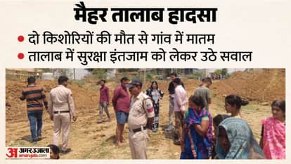 Patehra Pond Tragedy, Four Teenage Girls Drown While Bathing; Two Die a Tragic Death