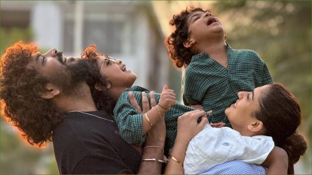 Nayanthara and Husband Vignesh Shivan spending quality time with Kids Shares adorable family photos