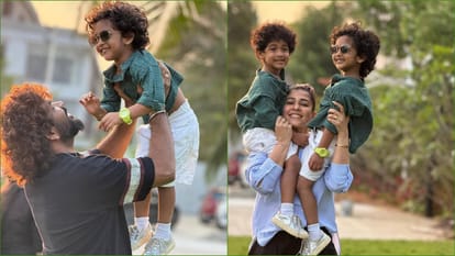 Nayanthara and Husband Vignesh Shivan spending quality time with Kids Shares adorable family photos