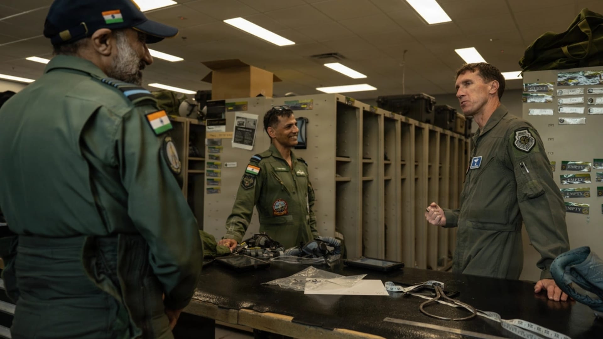 iaf chief amar preet singh f15ex flight us visit india us defense cooperation nellis air base