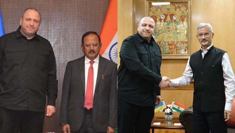 Russia-Ukraine War: रूस से जंग के बीच यूक्रेनी सुरक्षा प्रमुख की भारत यात्रा, जयशंकर-अजीत डोभाल से की मुलाकात