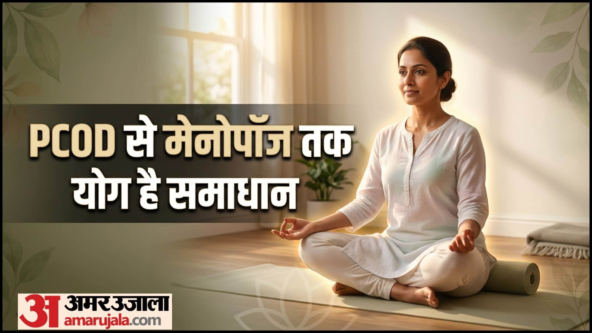 Women Health Yoga Benefits For Hormonal Balance PCOD Treatment Periods Menopause