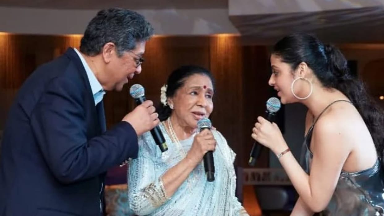 Zanai Bhosle remembers her grandmother Asha Bhosle shares unseen photos