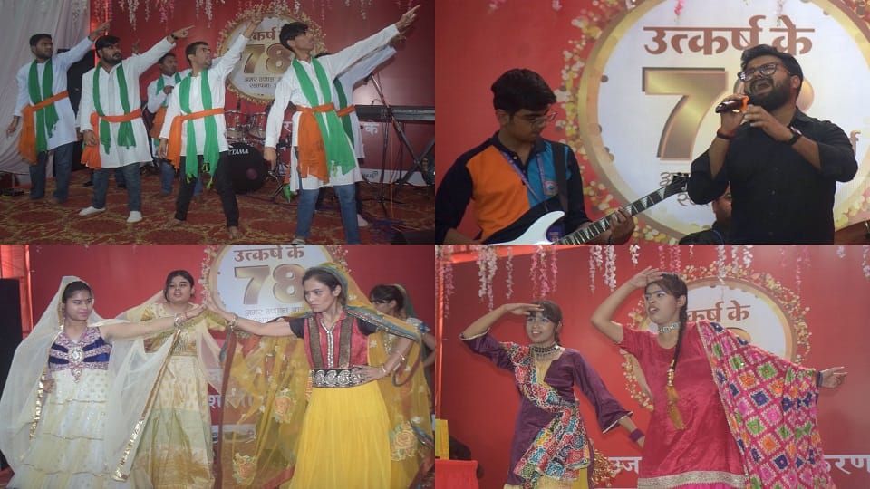 Foundation Day Celebrated at  Amar Ujala Agra Office