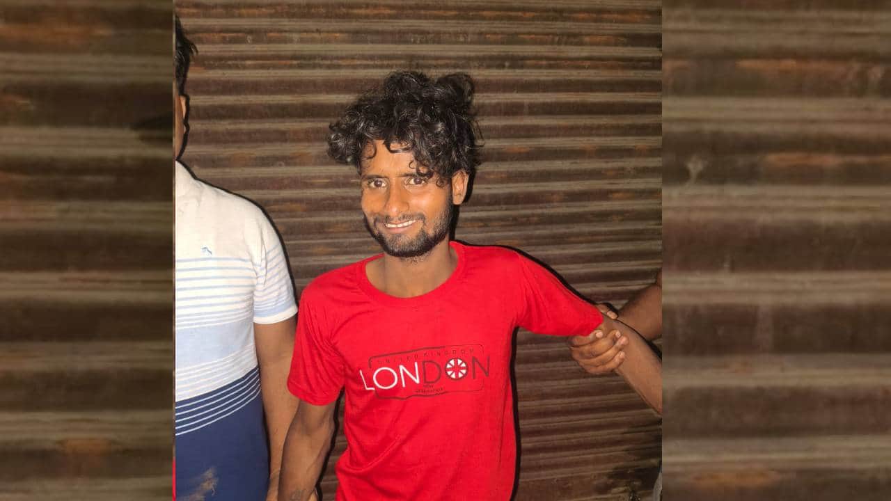 गिरफ्तार किया गया आरोपी।