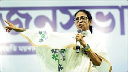 Political Row Erupts Over Jhalmuri Mamata banerjee Call It Drama and Election Stunt Questions Cameras Presence