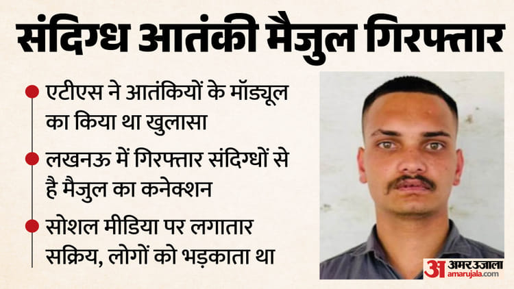 UP: पांच साल से दक्षिण अफ्रीका में सैलून में काम करता था मैजुल, भारत आते ही गिरफ्तार; संदिग्ध आतंकियों से लिंक