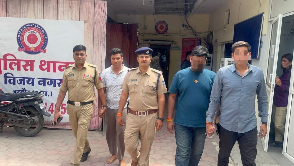 Indore News Two arrested for placing bets on IPL matches