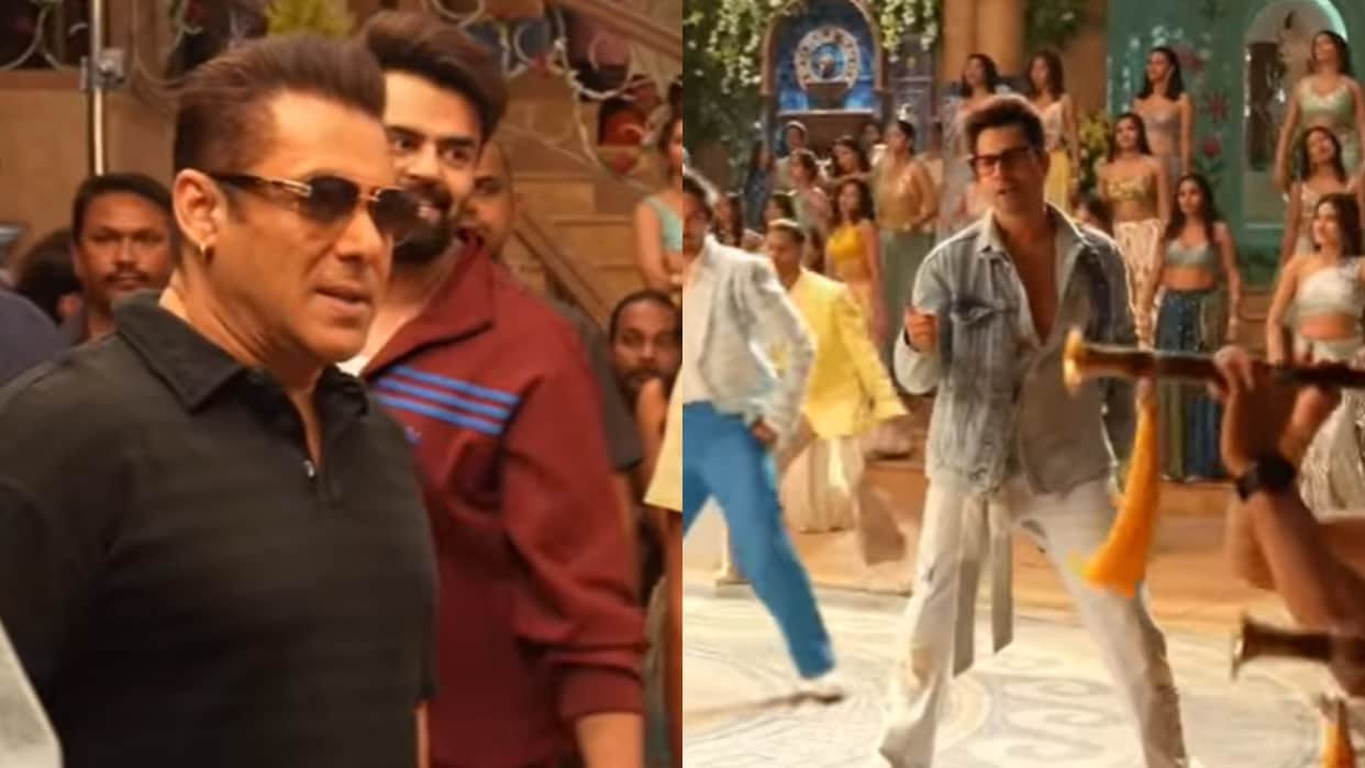 Varun Dhawan Movie Hai jawani to ishq hona hai Dance Rehearsal With Salman Khan