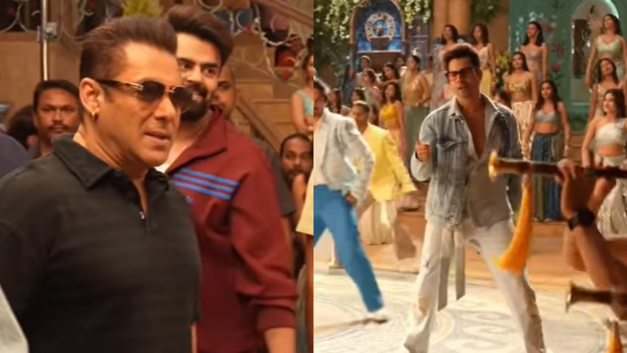 Varun Dhawan Movie Hai jawani to ishq hona hai Dance Rehearsal With Salman Khan