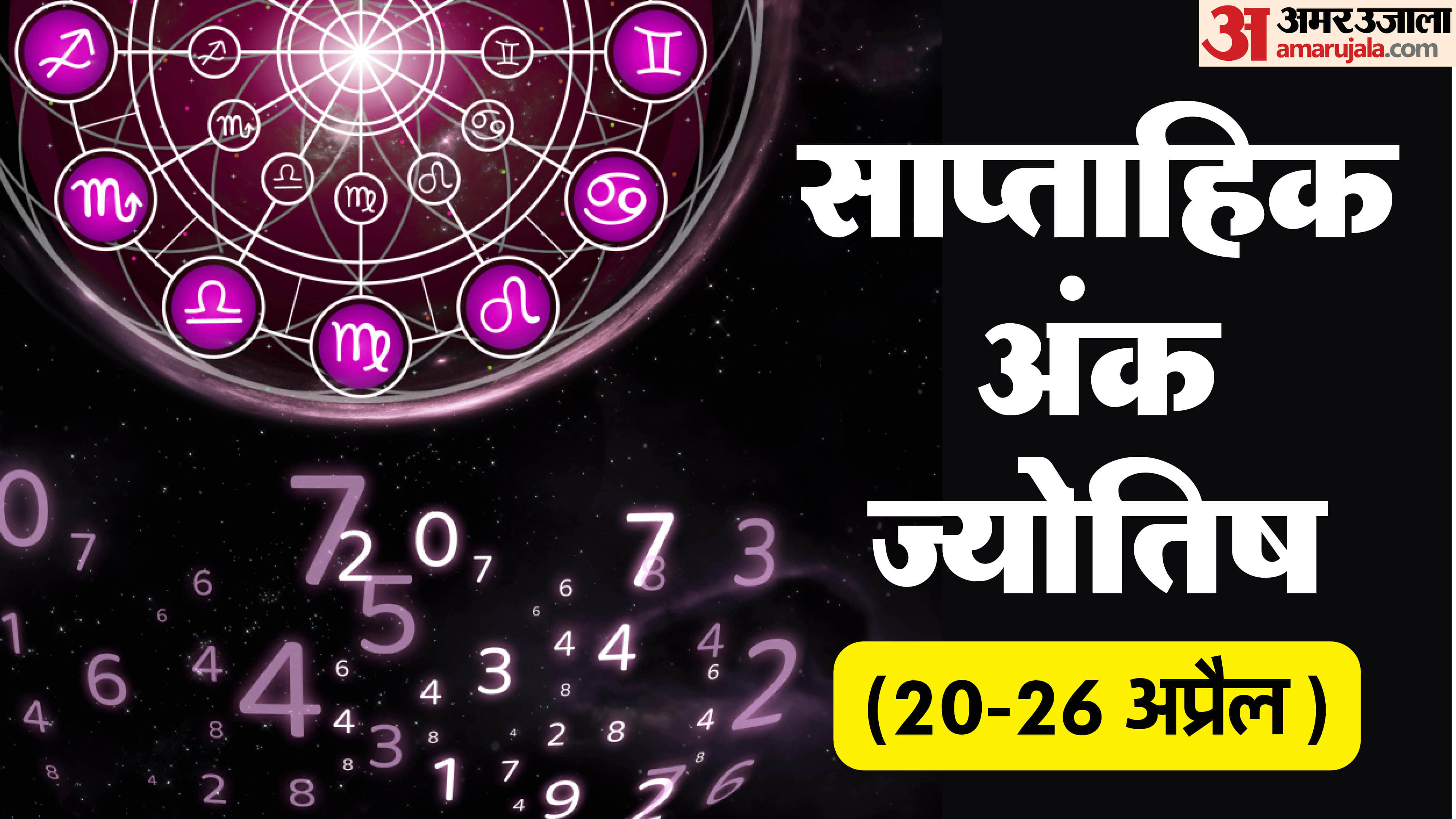 Saptahik Ank Jyotish 1 To 9 Mulank Know Your Weekly Numerology Prediction 20-26 April in hindi
