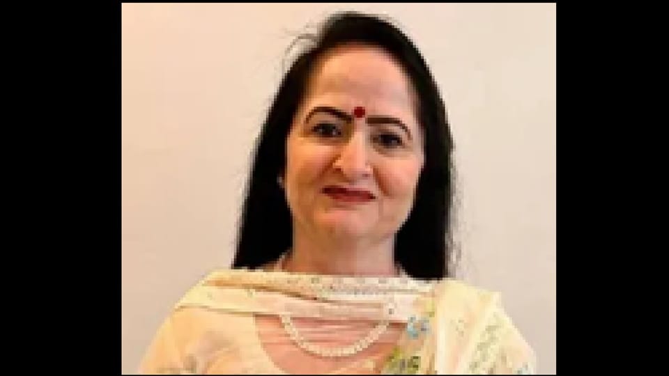 Congress has nominated Sudha Bharadwaj as its mayoral candidate from Panchkula