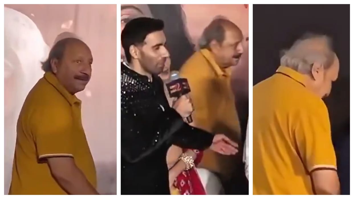 Ginny Weds Sunny 2 trailer launch Event 72 Year Old Sudhir Pandey ignored walks off the stage netizens angry