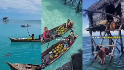 Bajau tribe indonesia sea nomads living almost entirely on water