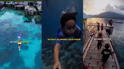 Bajau tribe indonesia sea nomads living almost entirely on water