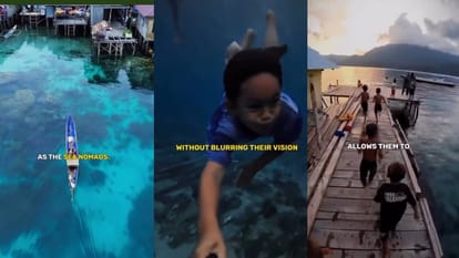 Bajau tribe indonesia sea nomads living almost entirely on water