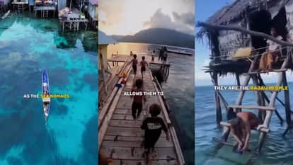 Bajau tribe indonesia sea nomads living almost entirely on water