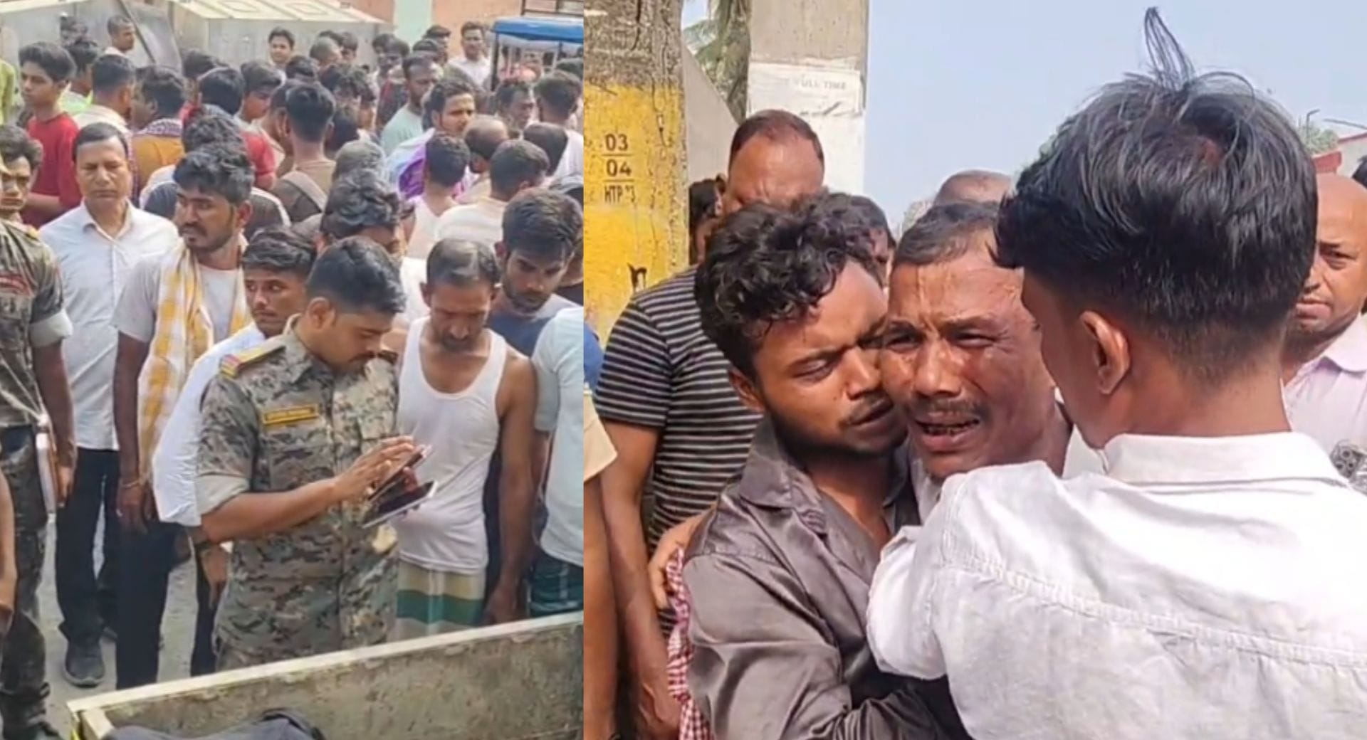 फूट-फूटकर रोए मासमू के पिता