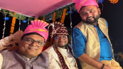 विधायक अभिषेक आनंद भी बने बाराती