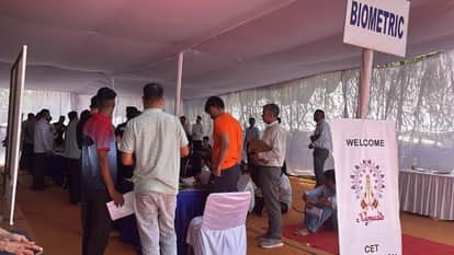 PMT Begins for Police and Other Posts Haryana at Panchkula Tau Devi Lal Stadium