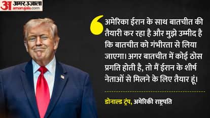 US-Iran Talks Trump Says US Preparing for Dialogue Tehran Also Steps Forward News In Hindi