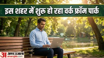 Zara Hatke dubai work from park remote working Weird News