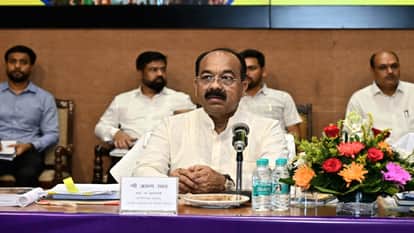 Deputy CM Arun Sao strict on drinking water supply, illegal plotting and illegal construction in cities