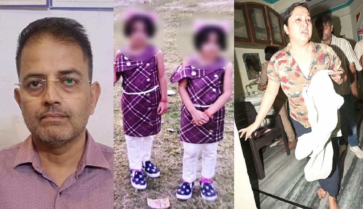 Kanpur Father Strangles Twin Daughters to Death Then Strikes Their Necks with a Hammer While Holding Cleaver