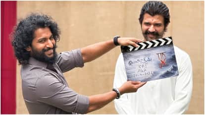 Vijay Deverakonda And Shouryuv Next Film Begins With Pooja Ceremony Nani Attends And Gives First Clap