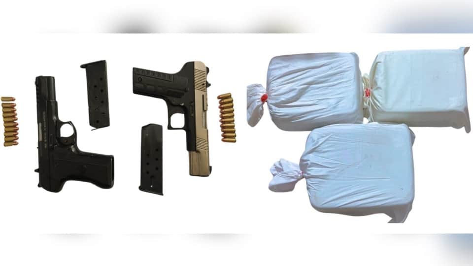 आरोपियों से बरामद सामान