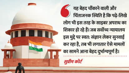 Supreme court is concerned about the digital arrest case, it is shocking that educated people are also victims