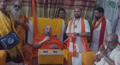 sitamarhi rambhadracharya criticizes nepal pm balen shah over border issue