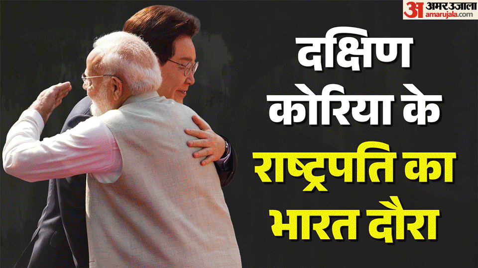 Grand Welcome for South Korean President in India, PM Modi Holds Bilateral Talks at Hyderabad House