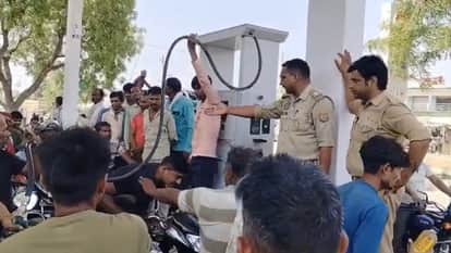 Petrol-diesel crisis deepens in Dhaurahara and Khamaria areas of Lakhimpur Kheri