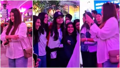 Aishwarya Rai Bachchan Surprise Daughter Aaradhya And Record Her Reaction Attends Her From Airport