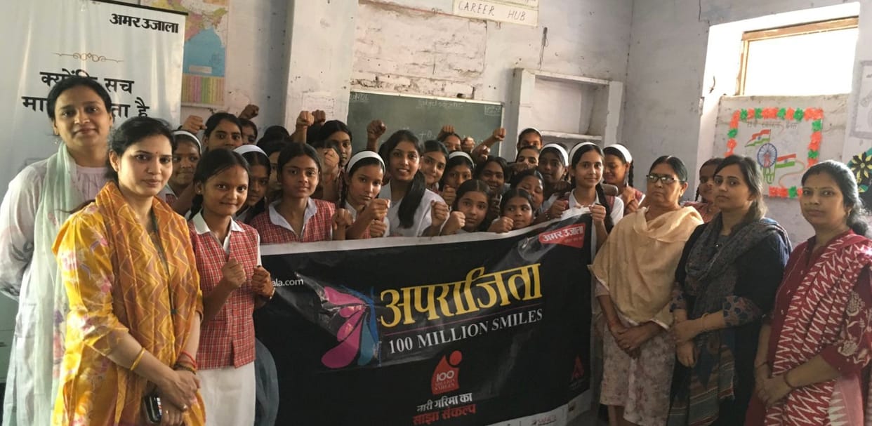 Aparajita Self-Defense Drive in Agra: Girls Trained to Tackle Real Life Attack Situations