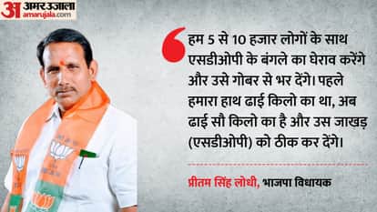 Pritam Lodhi Controversy MLA New Threat Sparks Row MP Politics News in Hindi