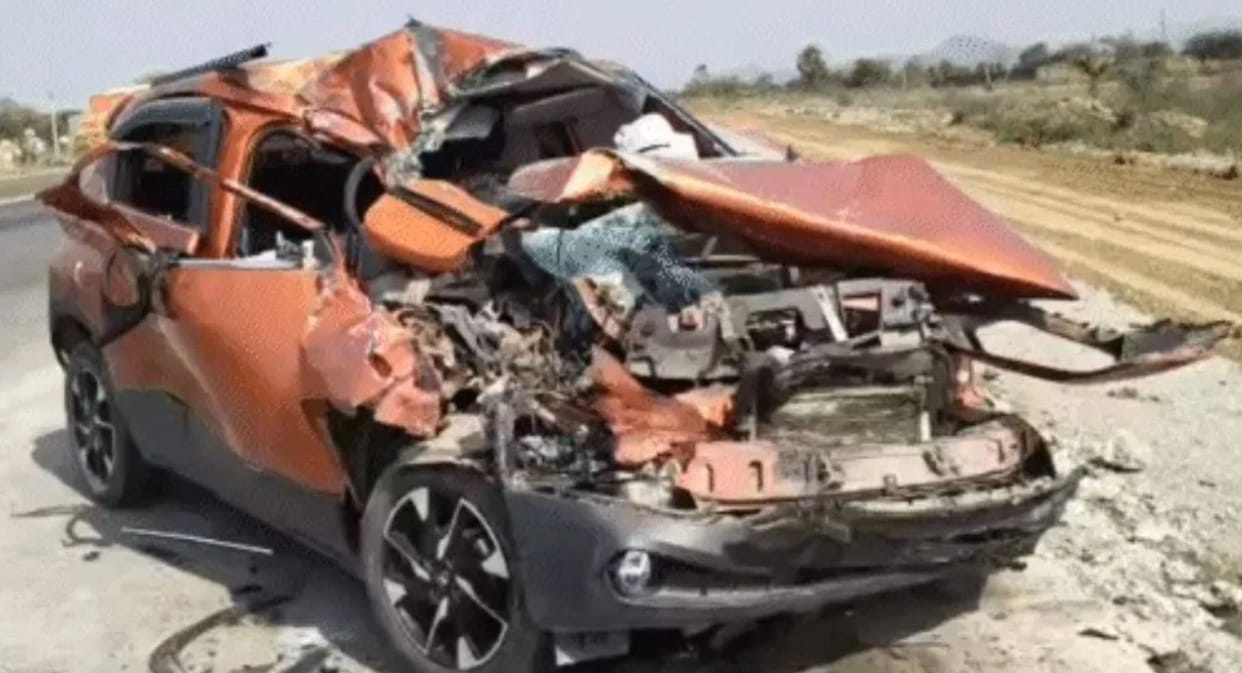 Wedding celebrations turn into mourning as speeding car crashes into truck two youths killed
