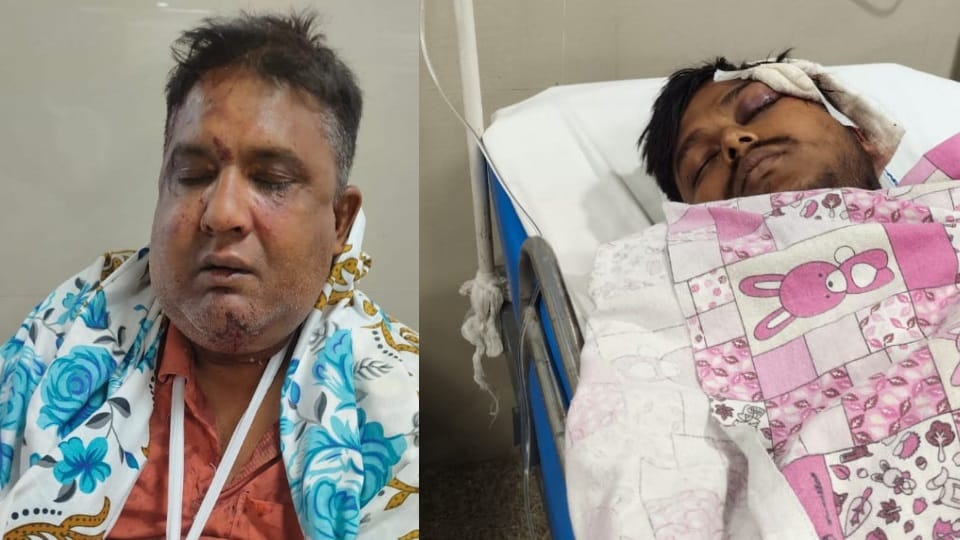 Hooliganism in Chandigarh Father and Two Sons Attacked Viciously