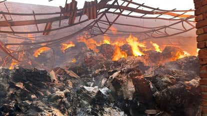Fire breaks out in two factories in Panipat